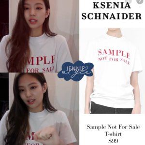 BLACKPINK Jennie - Sample Not for Sale T-Shirt